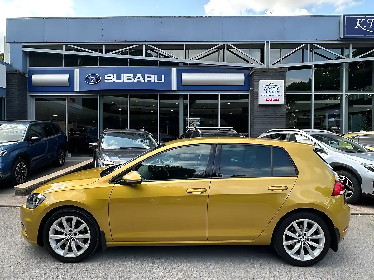Used 2017 Volkswagen Golf GT Yellow - Interior and Exterior details 2