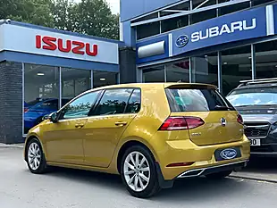 Used 2017 Volkswagen Golf GT Yellow - Interior and Exterior details 3