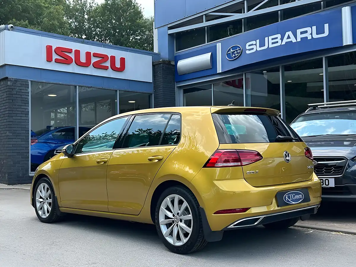 Used 2017 Volkswagen Golf GT Yellow - Interior and Exterior details 3
