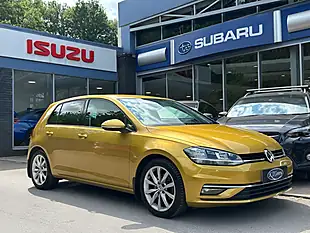 Used 2017 Volkswagen Golf GT Yellow - Interior and Exterior details 6
