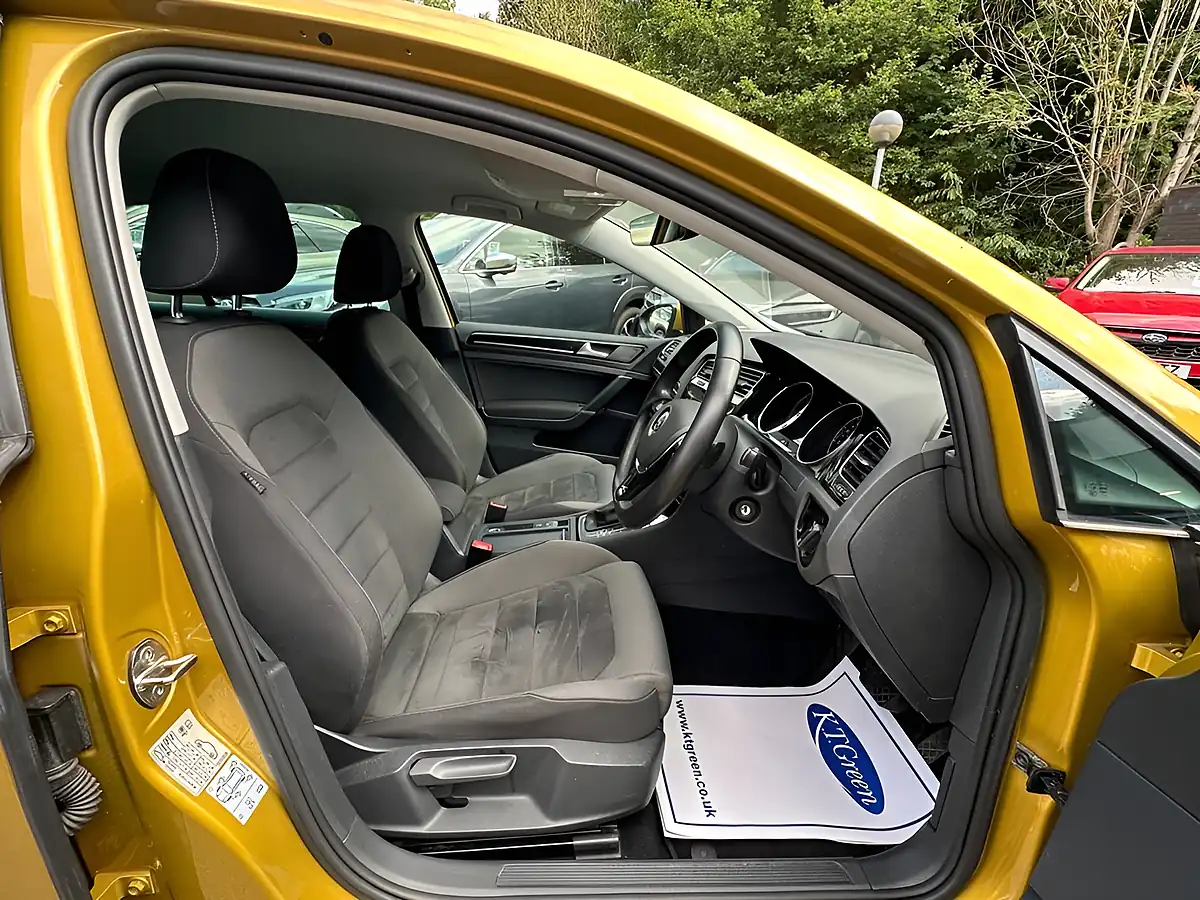 Used 2017 Volkswagen Golf GT Yellow - Interior and Exterior details 7