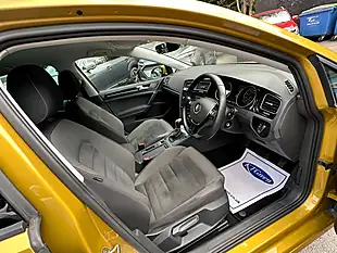Used 2017 Volkswagen Golf GT Yellow - Interior and Exterior details 8