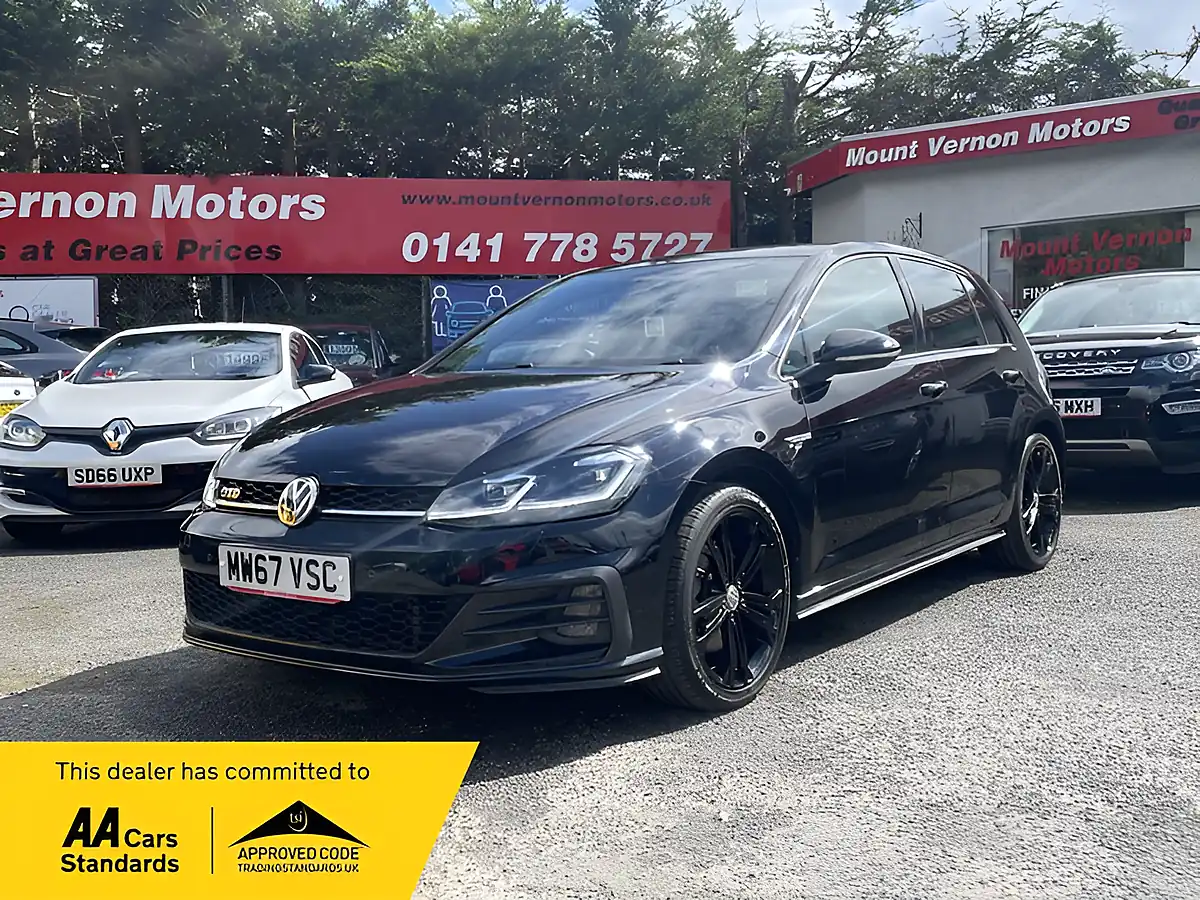 Used 2017 Volkswagen Golf Gtd Black - Front View