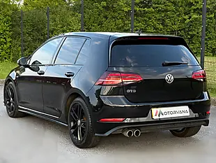 Used 2017 Volkswagen Golf Gtd Blueline Black - Interior and Exterior details 4