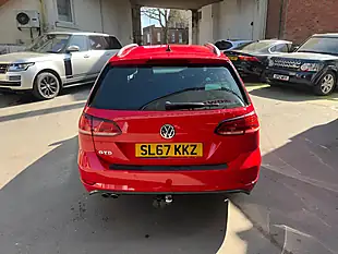 Used 2017 Volkswagen Golf Gtd Red - Interior and Exterior details 7