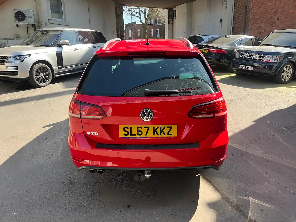 Used 2017 Volkswagen Golf Gtd Red - Interior and Exterior details 7