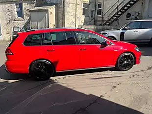 Used 2017 Volkswagen Golf Gtd Red - Interior and Exterior details 9