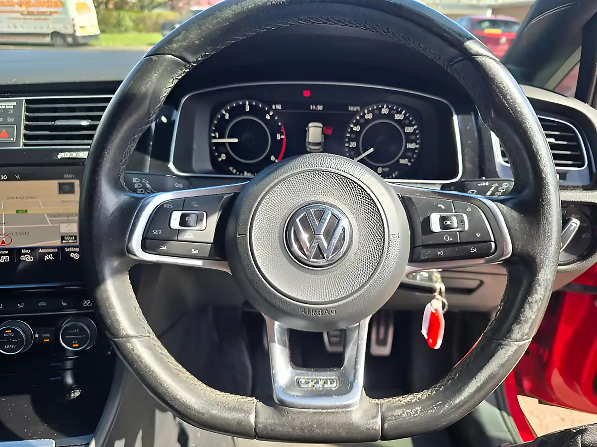 Used 2017 Volkswagen Golf Gtd Red - Interior and Exterior details 16
