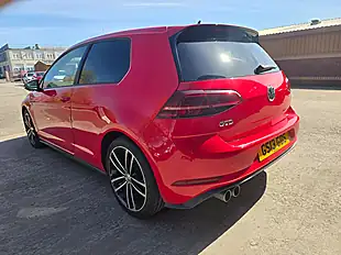 Used 2017 Volkswagen Golf Gtd Red - Interior and Exterior details 8