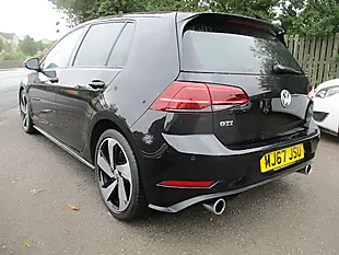 Used 2017 Volkswagen Golf GTI Black - Interior and Exterior details 7