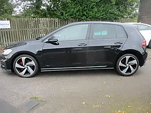 Used 2017 Volkswagen Golf GTI Black - Interior and Exterior details 8