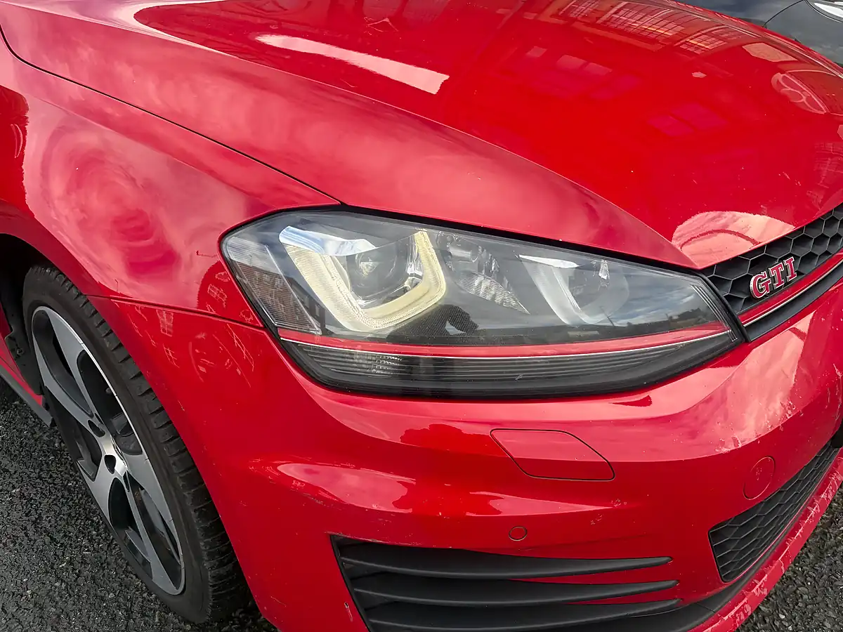 Used 2017 Volkswagen Golf GTI Performance Red - Interior and Exterior details 7