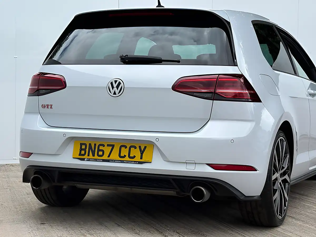 Used 2017 Volkswagen Golf GTI Performance White Silver - Interior and Exterior details 13