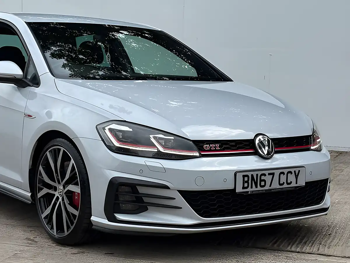 Used 2017 Volkswagen Golf GTI Performance White Silver - Interior and Exterior details 3