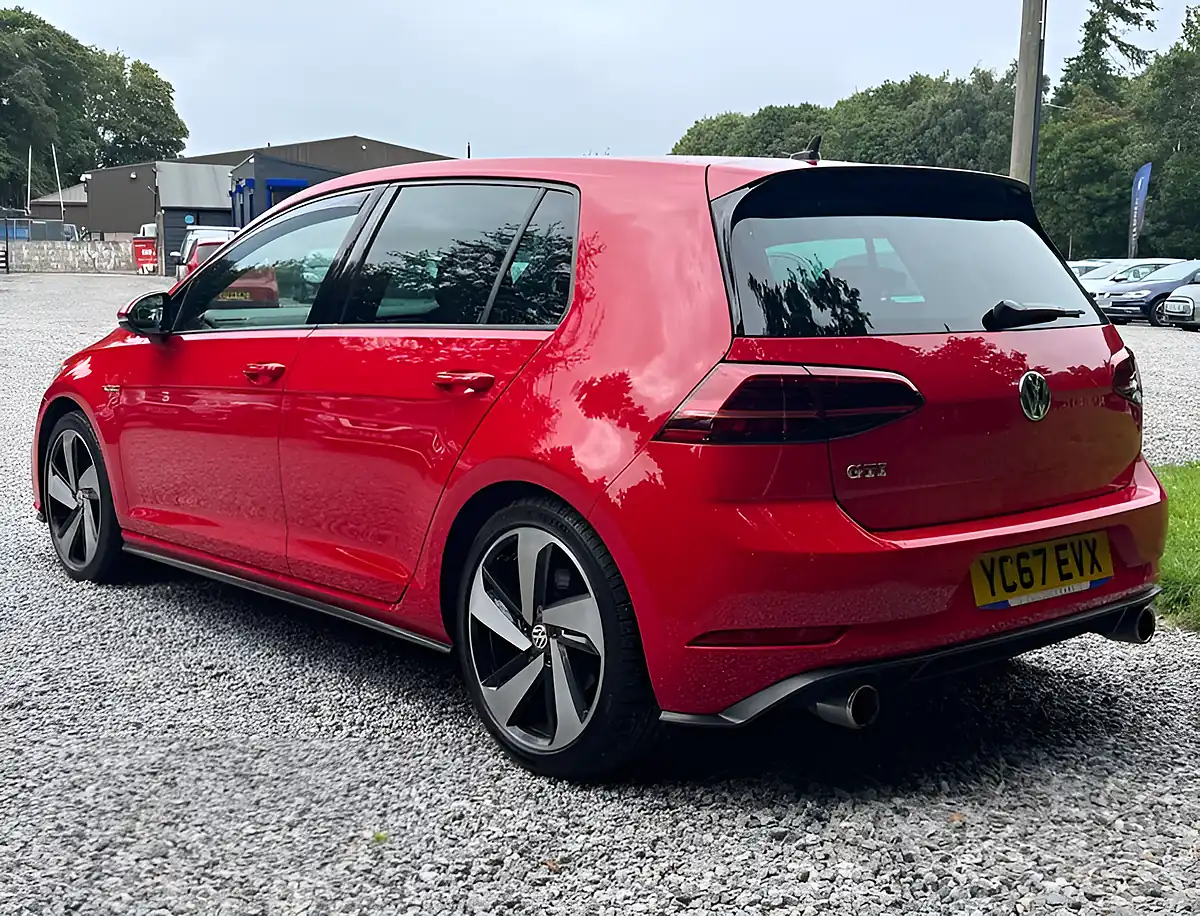 Used 2017 Volkswagen Golf GTI Tornado Red - Interior and Exterior details 5
