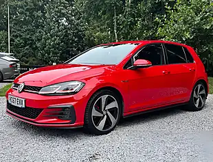 Used 2017 Volkswagen Golf GTI Tornado Red - Interior and Exterior details 7