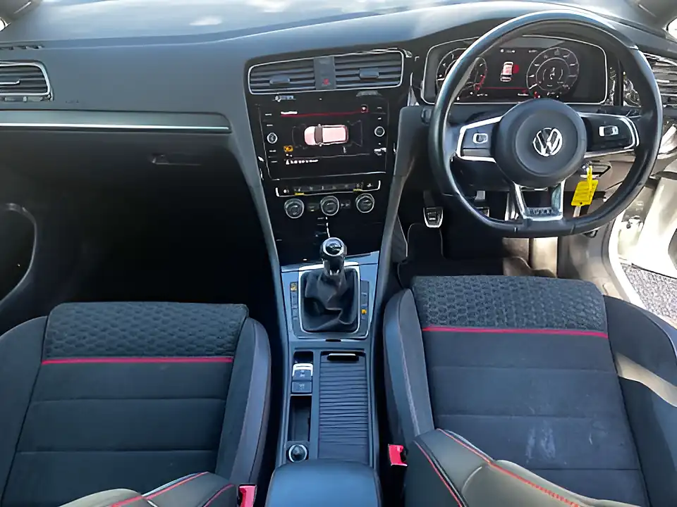 Used 2017 Volkswagen Golf GTI White - Interior and Exterior details 11