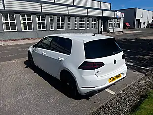 Used 2017 Volkswagen Golf GTI White - Interior and Exterior details 3