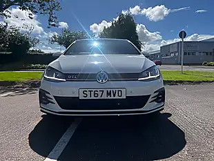 Used 2017 Volkswagen Golf GTI White - Interior and Exterior details 4