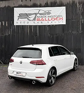 Used 2017 Volkswagen Golf GTI White - Interior and Exterior details 5