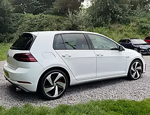 Used 2017 Volkswagen Golf GTI White Silver - Interior and Exterior details 3