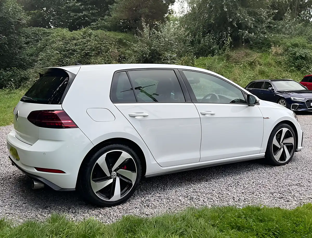 Used 2017 Volkswagen Golf GTI White Silver - Interior and Exterior details 3