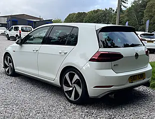 Used 2017 Volkswagen Golf GTI White Silver - Interior and Exterior details 5