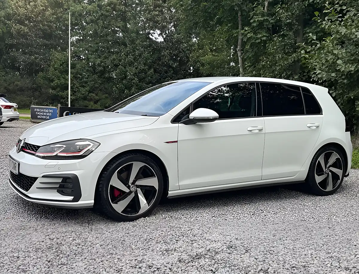 Used 2017 Volkswagen Golf GTI White Silver - Interior and Exterior details 7