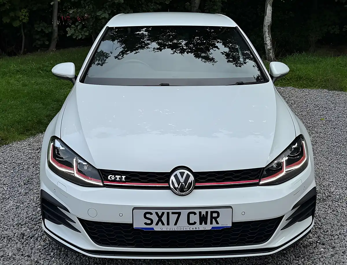 Used 2017 Volkswagen Golf GTI White Silver - Interior and Exterior details 8