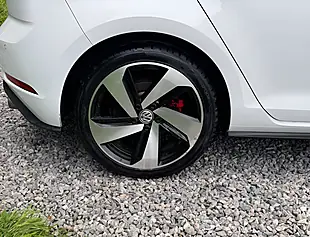 Used 2017 Volkswagen Golf GTI White Silver - Interior and Exterior details 9
