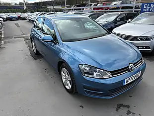 Used 2017 Volkswagen Golf Match Edition Blue - Interior and Exterior details 11