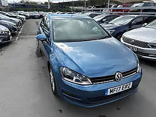 Used 2017 Volkswagen Golf Match Edition Blue - Interior and Exterior details 12