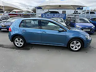 Used 2017 Volkswagen Golf Match Edition Blue - Interior and Exterior details 5
