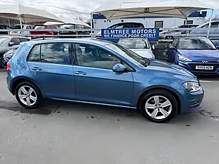 Used 2017 Volkswagen Golf Match Edition Blue - Interior and Exterior details 6