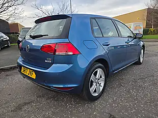 Used 2017 Volkswagen Golf Match Edition Bright Blue Metallic - Interior and Exterior details 10