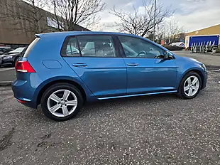 Used 2017 Volkswagen Golf Match Edition Bright Blue Metallic - Interior and Exterior details 6