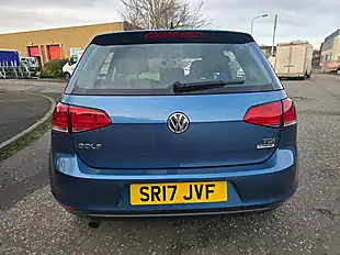 Used 2017 Volkswagen Golf Match Edition Bright Blue Metallic - Interior and Exterior details 9