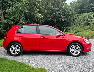Used 2017 Volkswagen Golf Match Edition Tornado Red - Interior and Exterior details 2