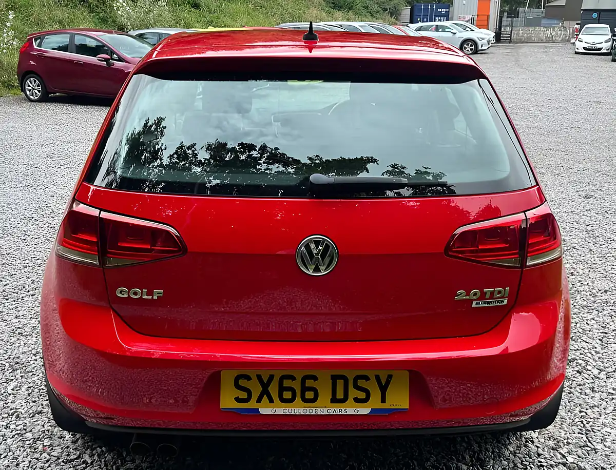 Used 2017 Volkswagen Golf Match Edition Tornado Red - Interior and Exterior details 4