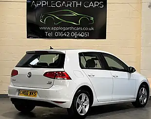 Used 2017 Volkswagen Golf Match Edition White - Interior and Exterior details 3