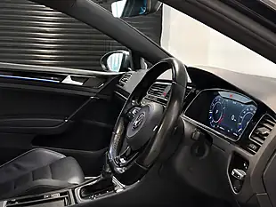Used 2017 Volkswagen Golf R Black - Interior and Exterior details 4