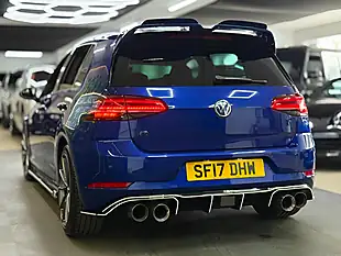 Used 2017 Volkswagen Golf R Blue - Interior and Exterior details 10