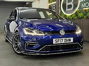 Used 2017 Volkswagen Golf R Blue - Interior and Exterior details 3