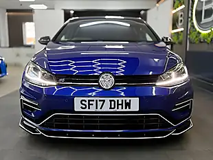 Used 2017 Volkswagen Golf R Blue - Interior and Exterior details 4