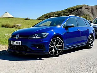 Used 2017 Volkswagen Golf R Blue - Interior and Exterior details 4