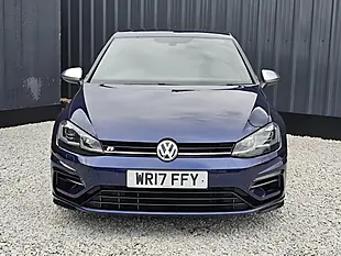 Used 2017 Volkswagen Golf R Blue - Interior and Exterior details 5