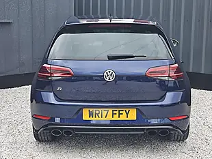 Used 2017 Volkswagen Golf R Blue - Interior and Exterior details 6