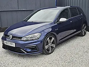 Used 2017 Volkswagen Golf R Blue - Interior and Exterior details 9