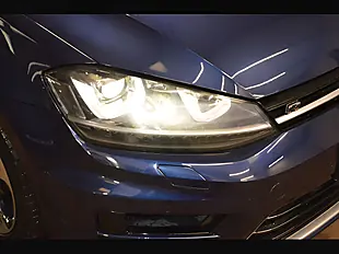 Used 2017 Volkswagen Golf R Blue - Interior and Exterior details 19