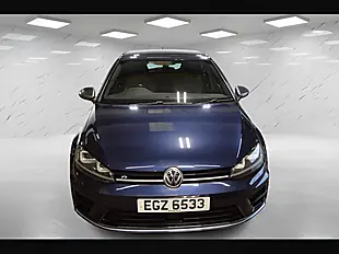 Used 2017 Volkswagen Golf R Blue - Interior and Exterior details 2